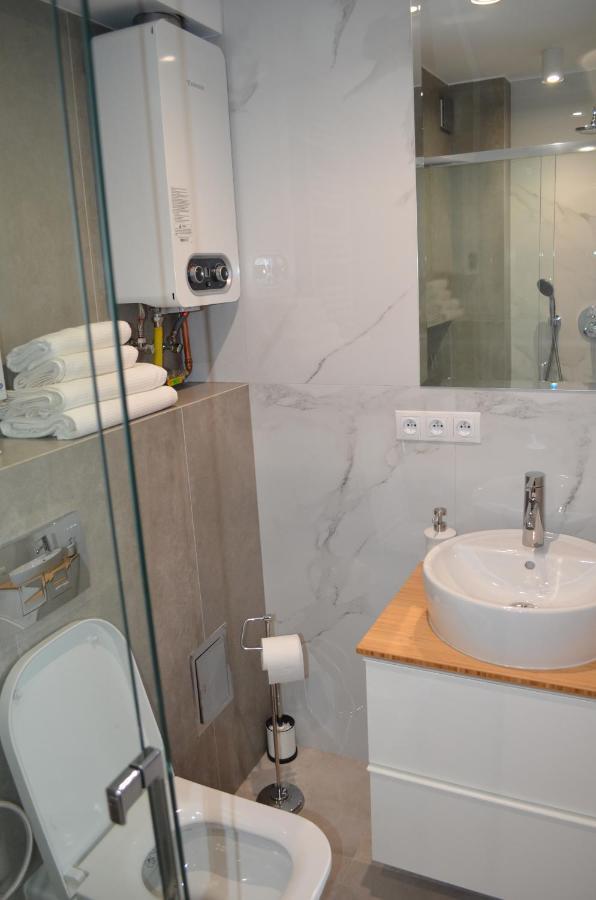 V3 Sokolska 33 Apartment คาโตวีตเซ ภายนอก รูปภาพ